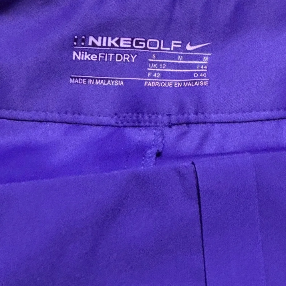 Nike Womens Golf Skort Size 8 Purple Dri-FIT Athletic Skirt NWT